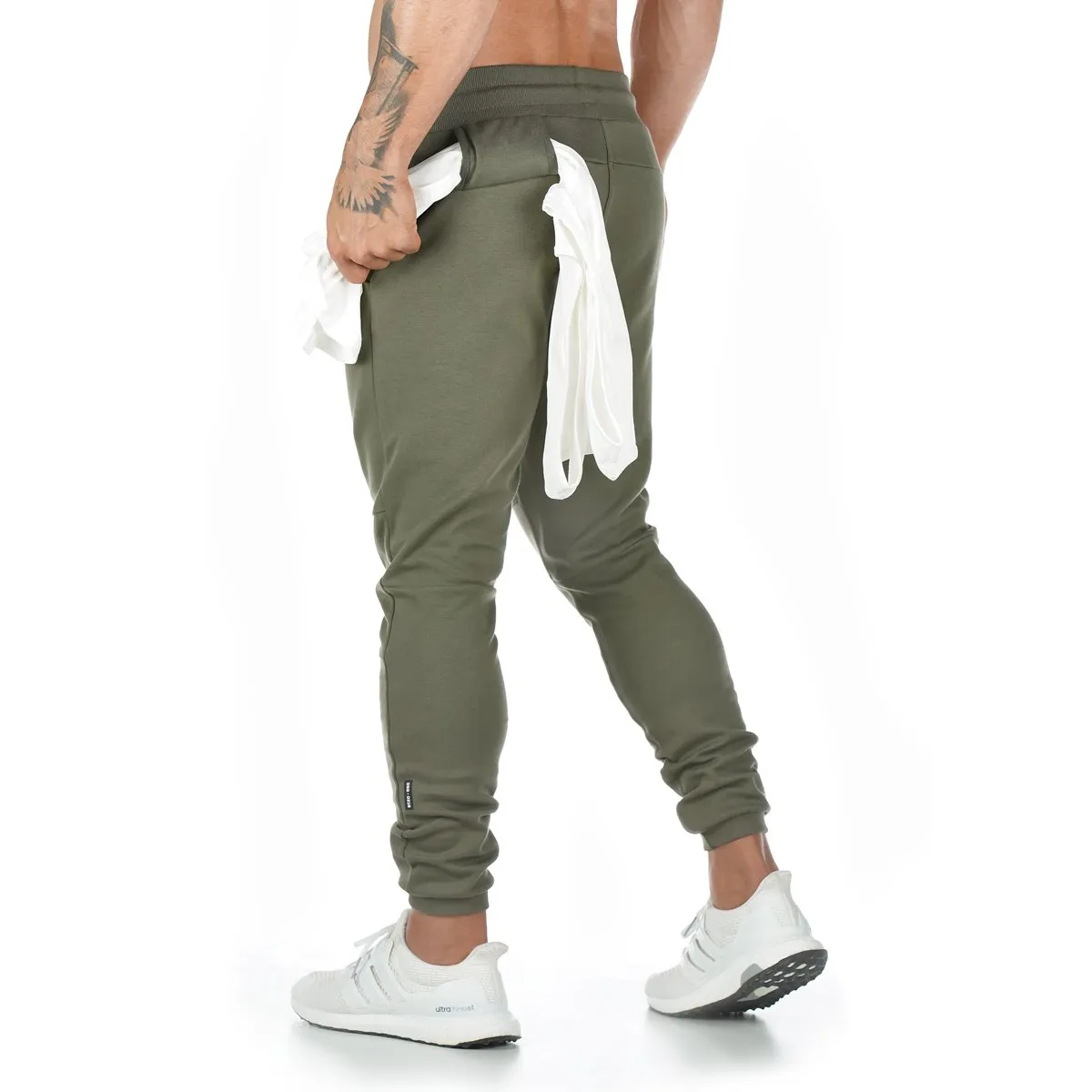 0218. Signature Utility Jogger - Olive
