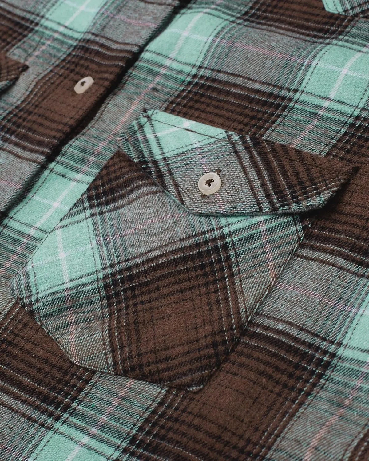 Alimens & Gentle Womens Plaid Flannel Shirts Long Sleeve Roll Up Casual Button Down Shirt