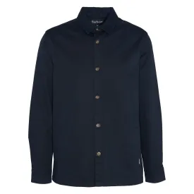 Barbour Mens Ruxton Overshirt Dark Navy