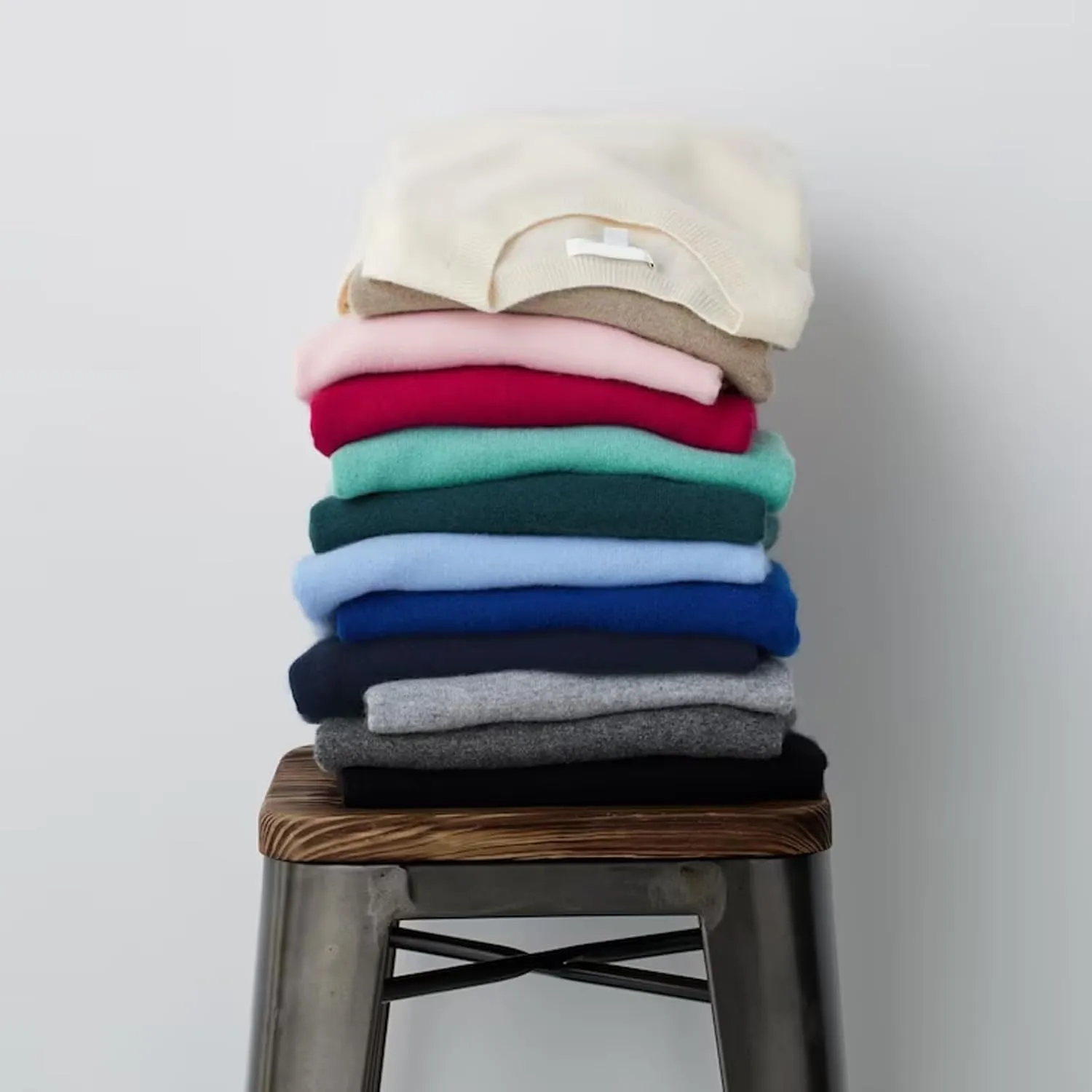 Cashmere Sweaters for Women, 100% Cashmere Women Soft Long Sleeve Neck Knitted Pullover Sweater