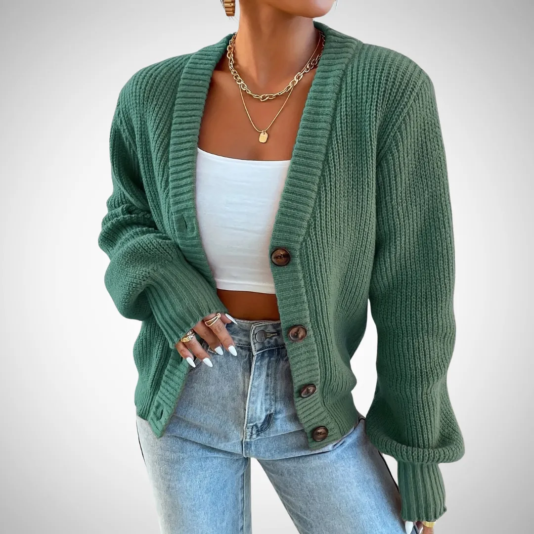 Celestine Button-Up Cardigan