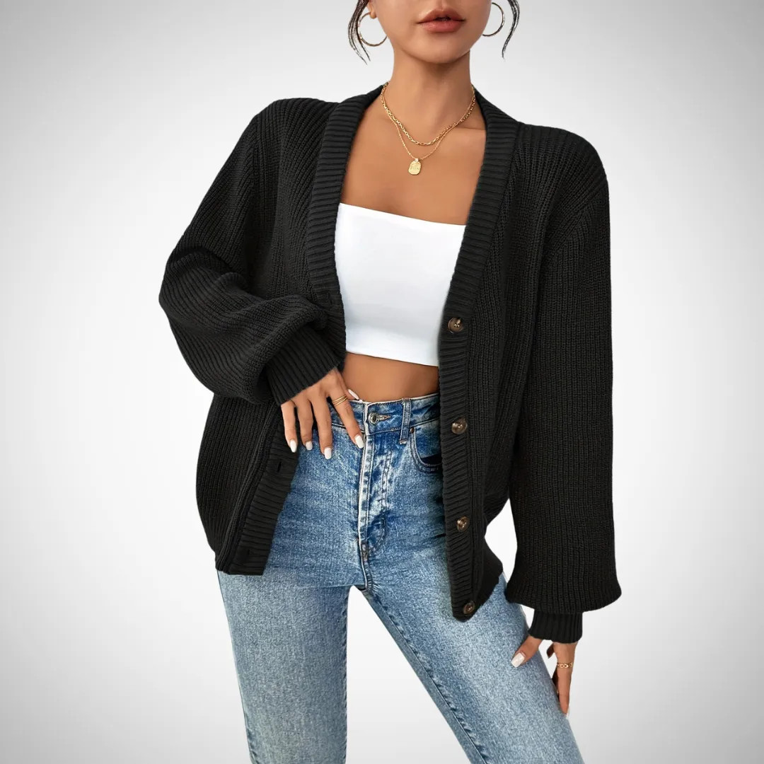Celestine Button-Up Cardigan