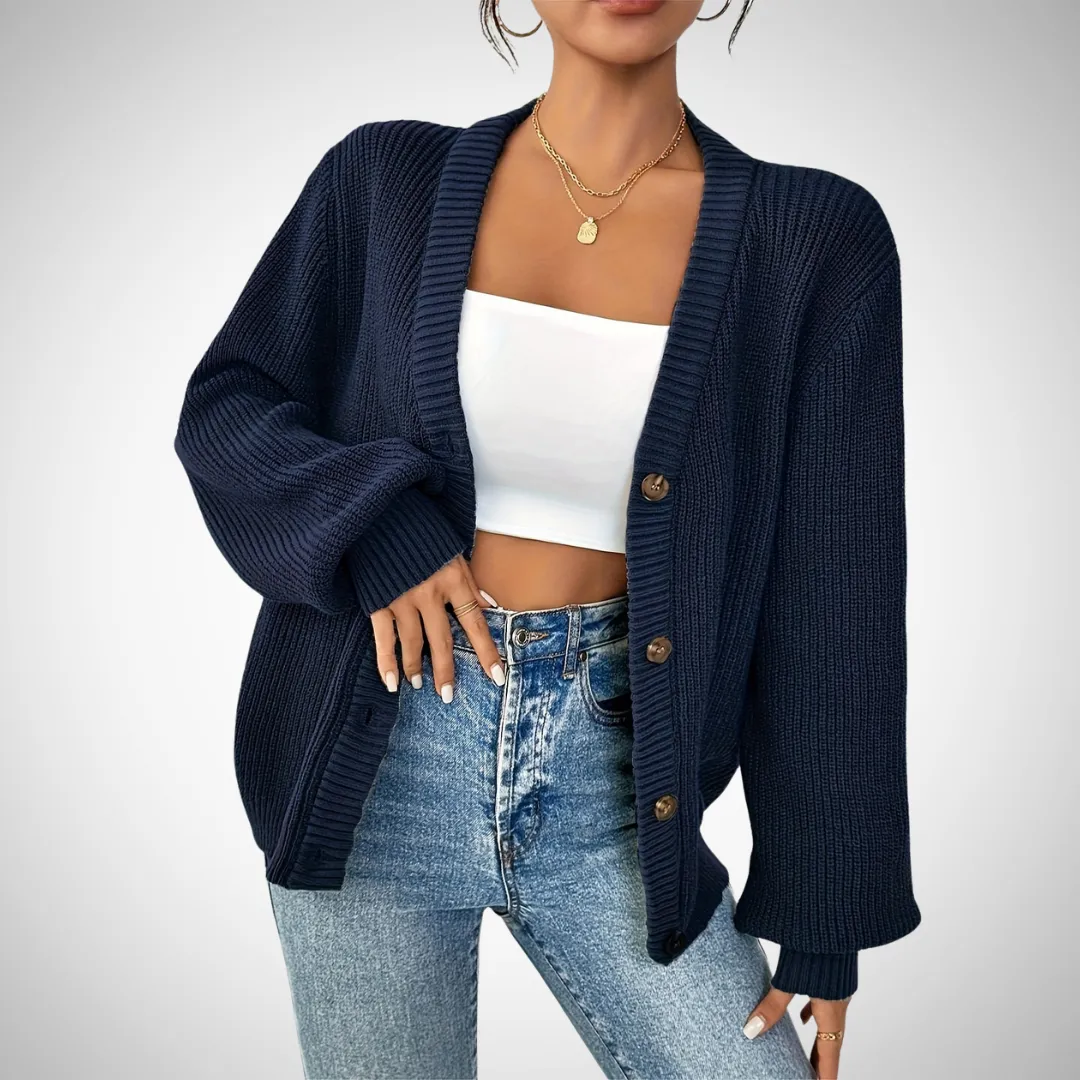 Celestine Button-Up Cardigan