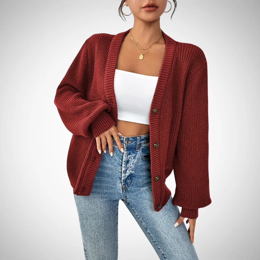 Celestine Button-Up Cardigan