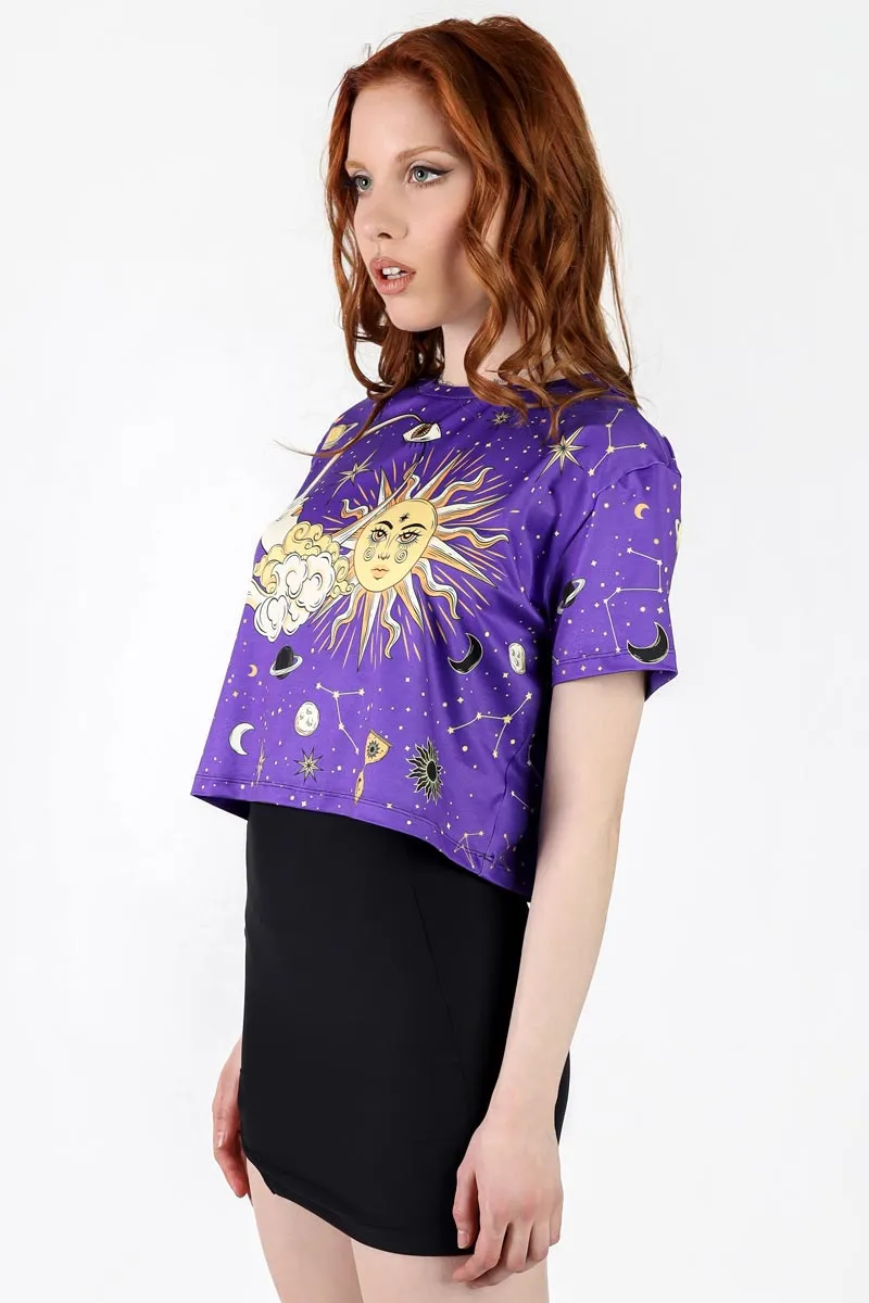 Enchanted Sky Cropped Tee