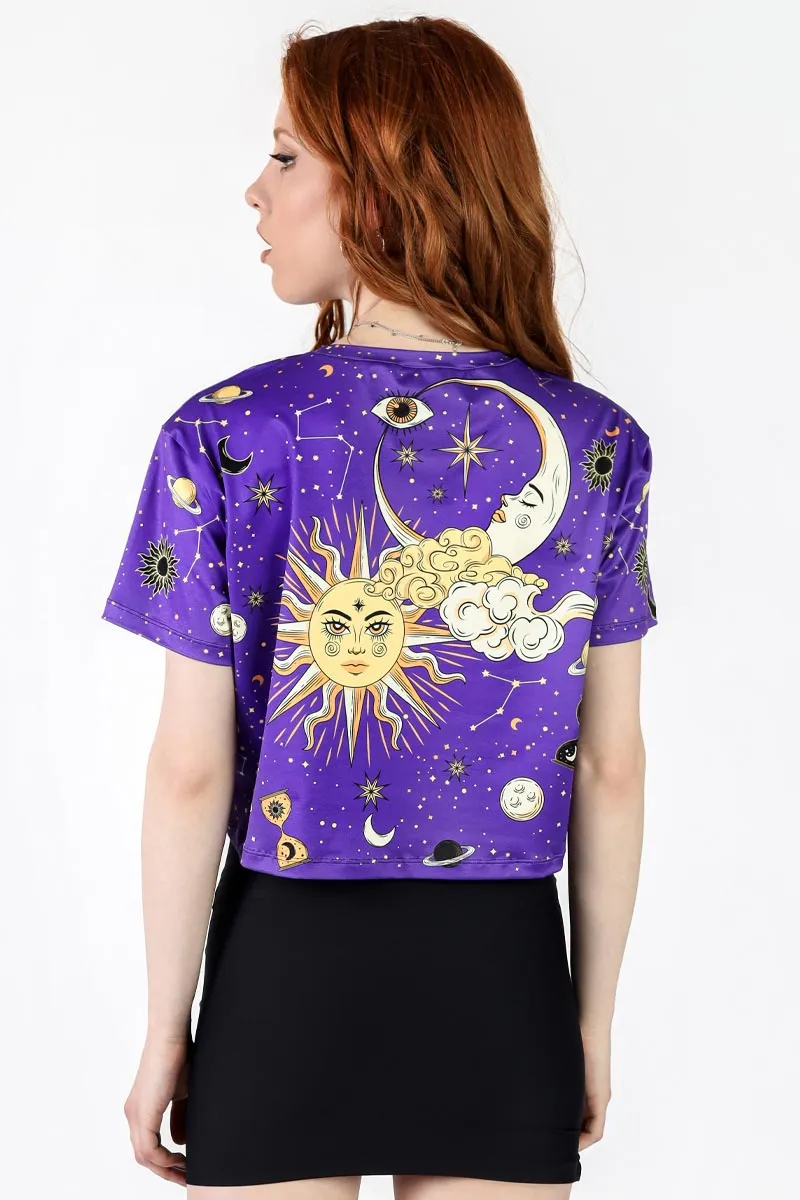 Enchanted Sky Cropped Tee