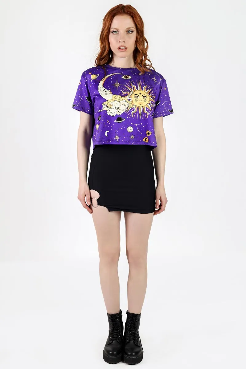 Enchanted Sky Cropped Tee