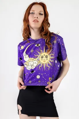 Enchanted Sky Cropped Tee