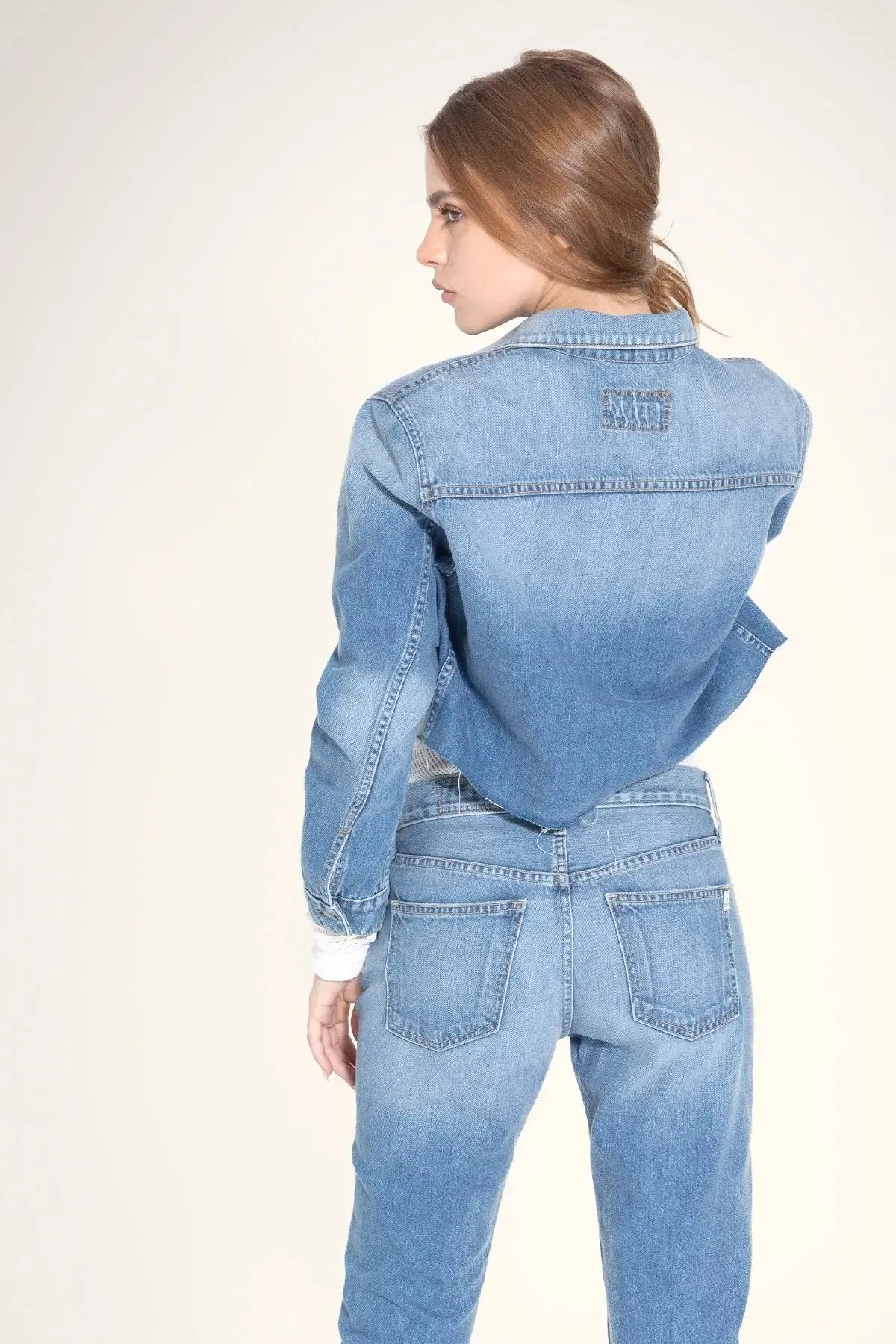Fashionable Oversized Crop Pixie Jacket for Effortless Chic