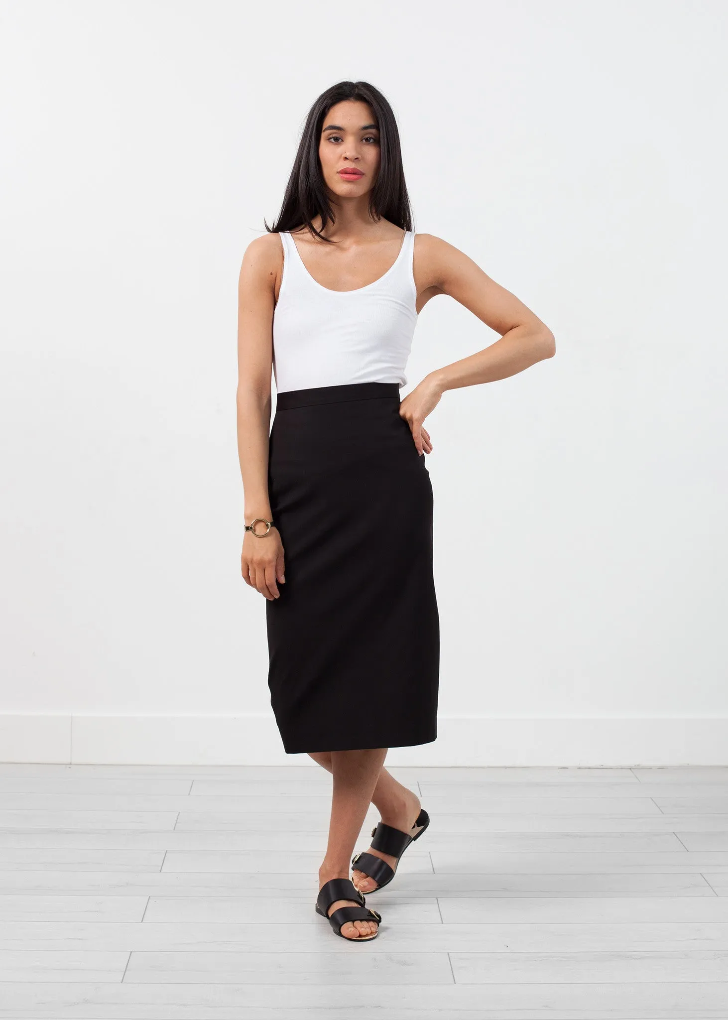 Feather Ribbed Tank - Fashionable Choice
