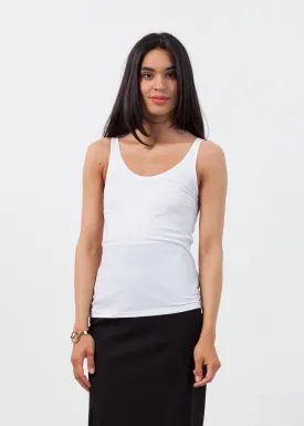 Feather Ribbed Tank - Fashionable Choice