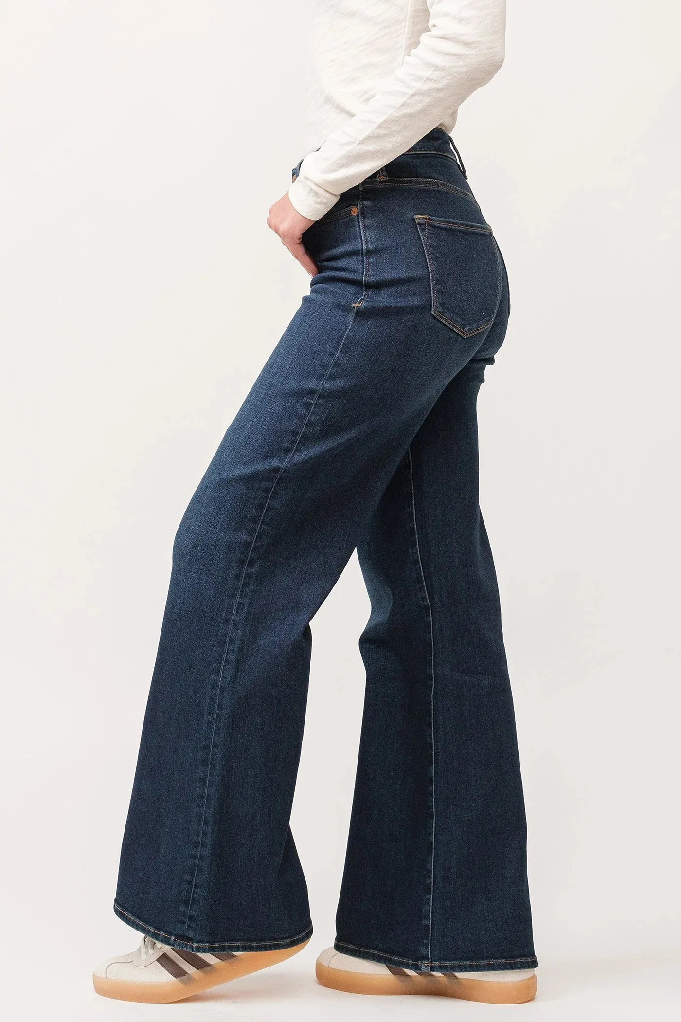 Fiona High Rise Wide Leg Denim