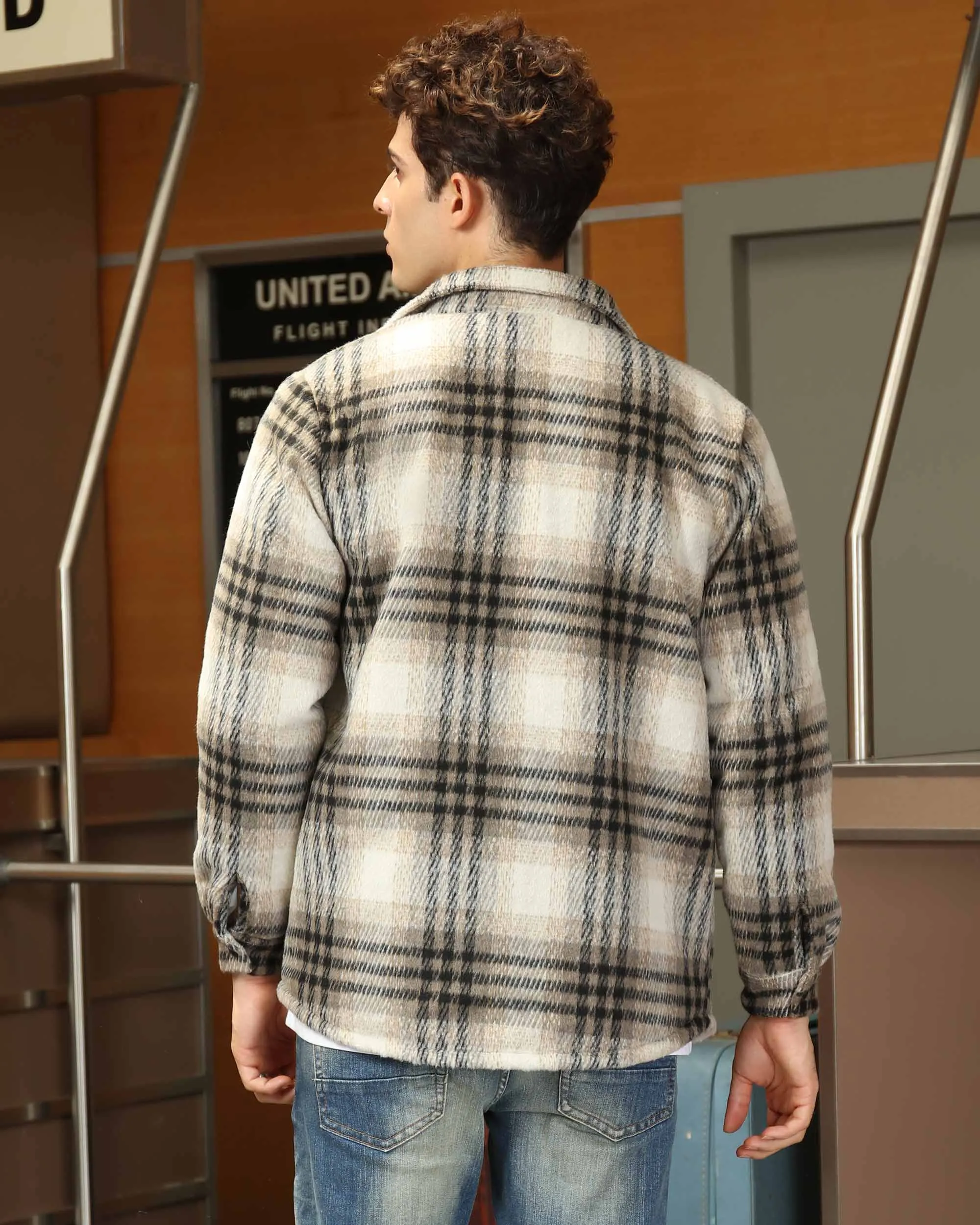Flannel Plaid Jacket - Warm and Cozy
