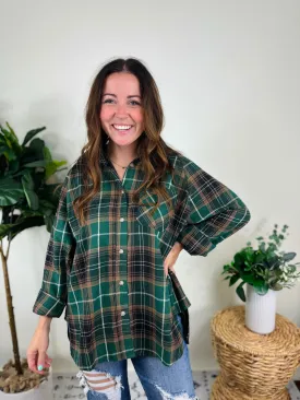 Green Easy Choice Plaid Flannel