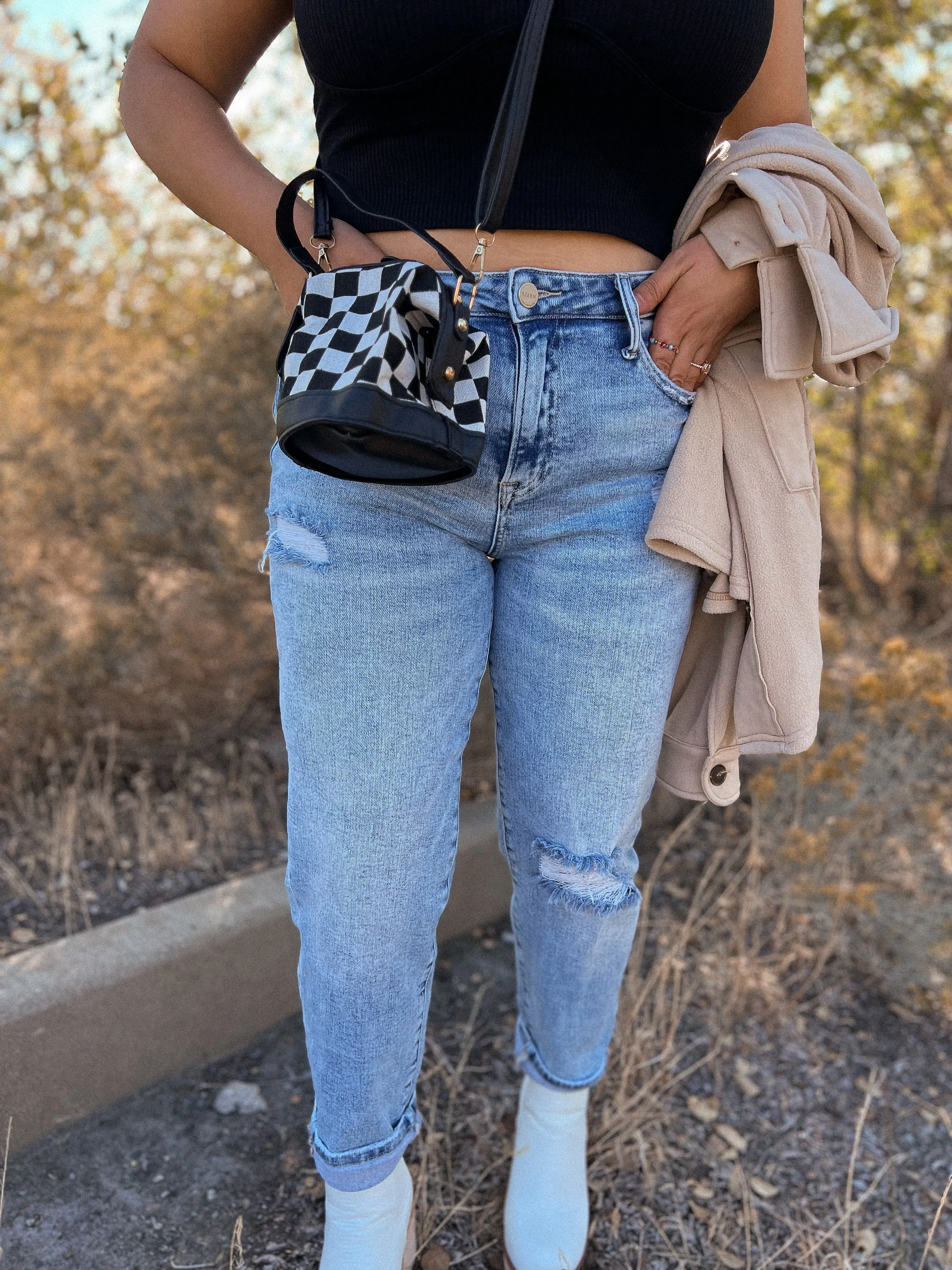 let’s go out boyfriend jeans (REGULAR & PLUS)