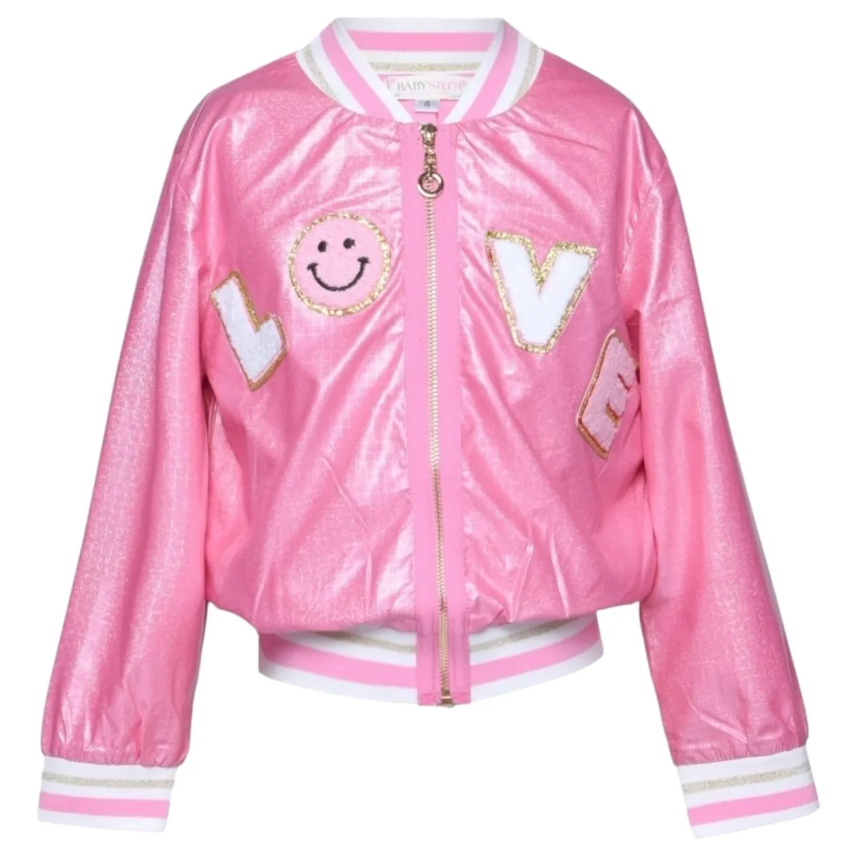 LOVE PATCHES LIGHTWEIGHT BOMBER JACKET