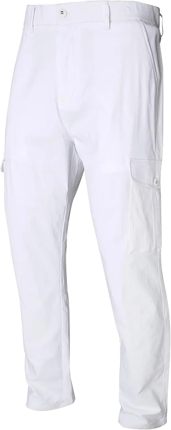 NOVOCCT Cargo Pants for Men - Relaxed Fit Mens Cargo Pants - Premium High Stretch Multi-Pockets Casual Chinos Pants for Men
