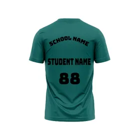 Round Neck Ramagreen With School Name Printed