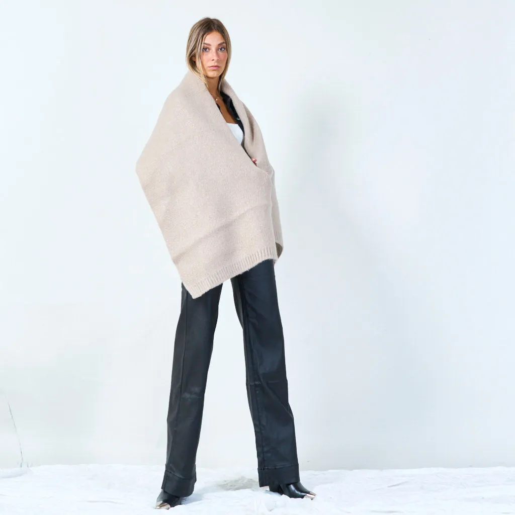 Soft knit scarf wholesale