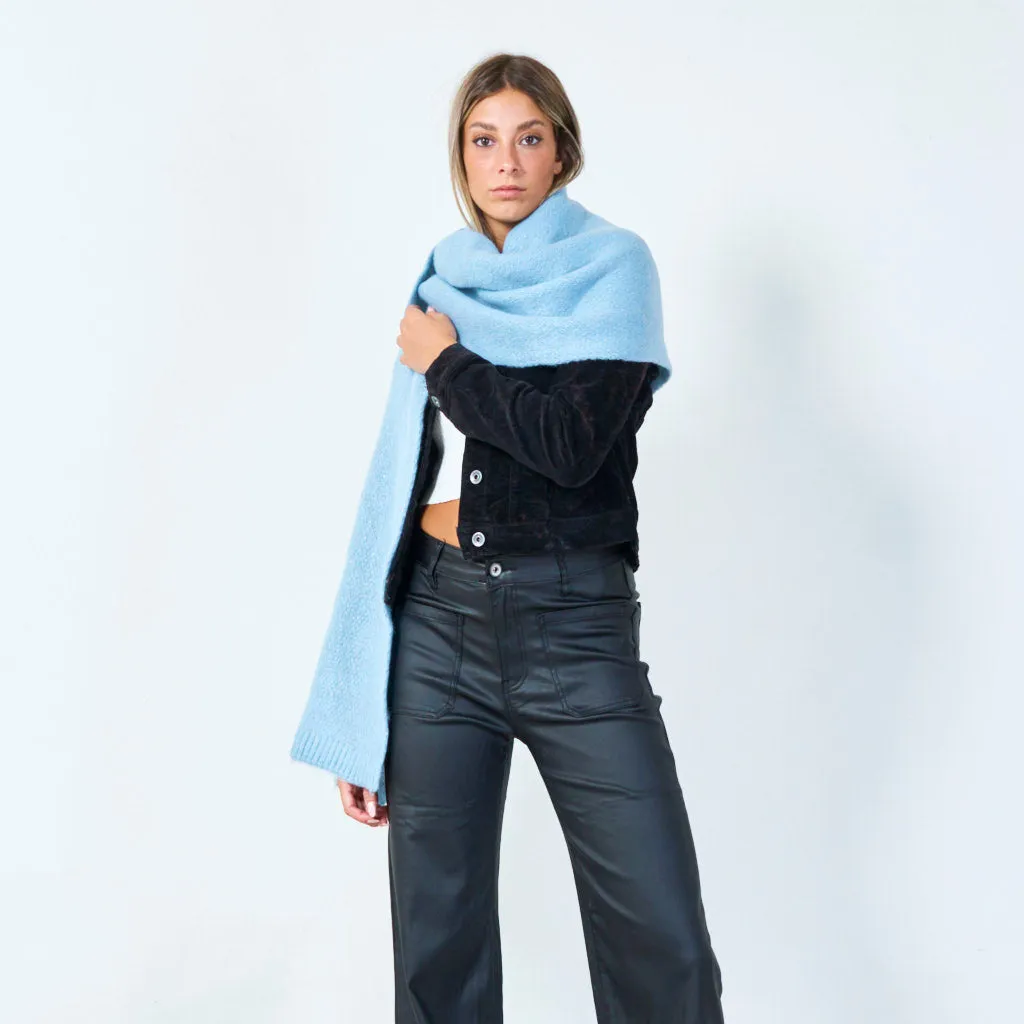 Soft knit scarf wholesale