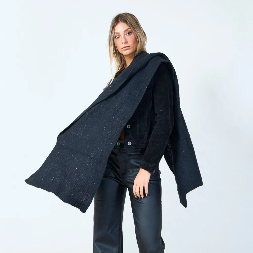 Soft knit scarf wholesale