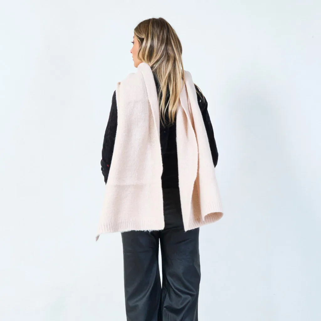 Soft knit scarf wholesale