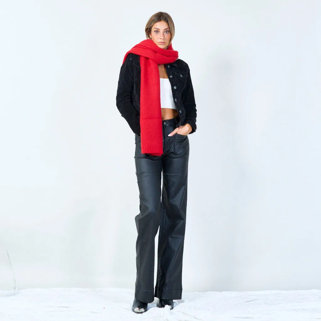 Soft knit scarf wholesale
