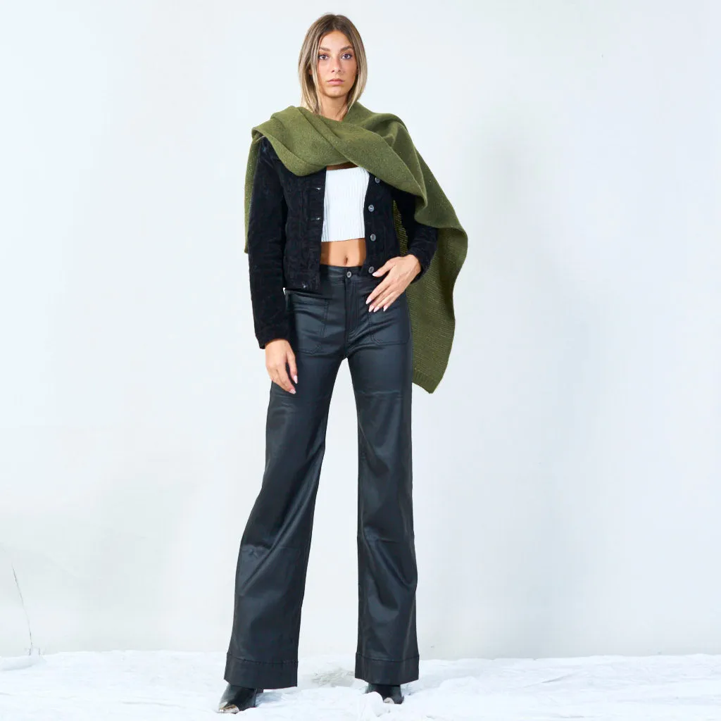 Soft knit scarf wholesale