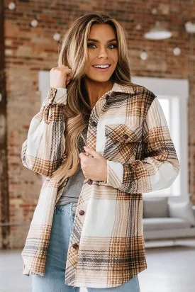 Theo Plaid Shacket | DROPSHIP