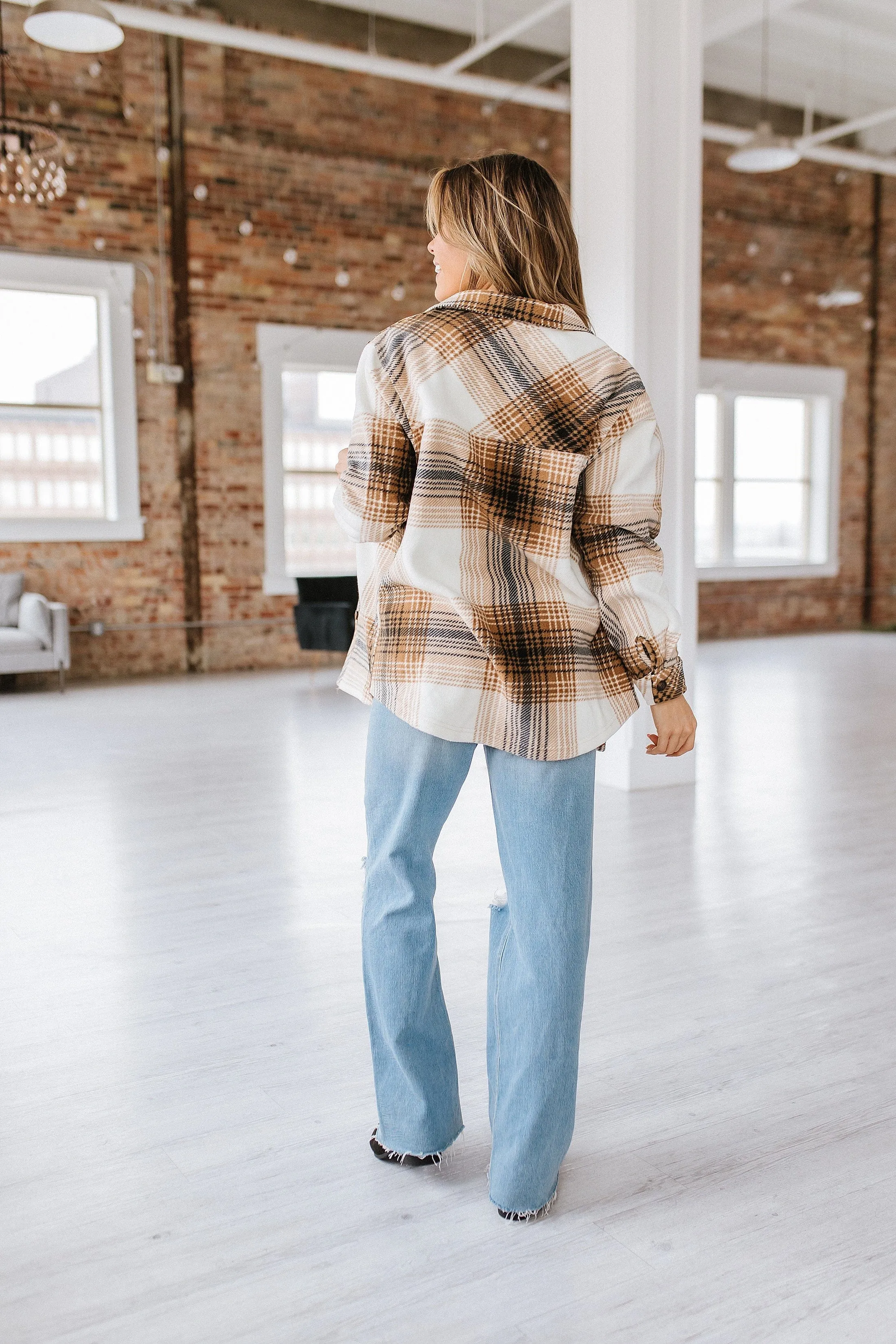 Theo Plaid Shacket | DROPSHIP
