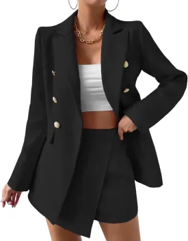 Tweed Blazer Jackets for Women 2023 New Fall Winter Fashion Blazer Open Front Work Jacket with Pocket