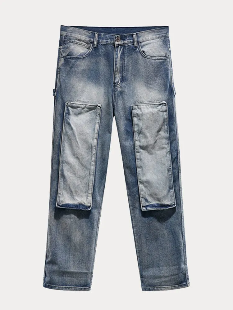 Utility Cargo Denim Jeans