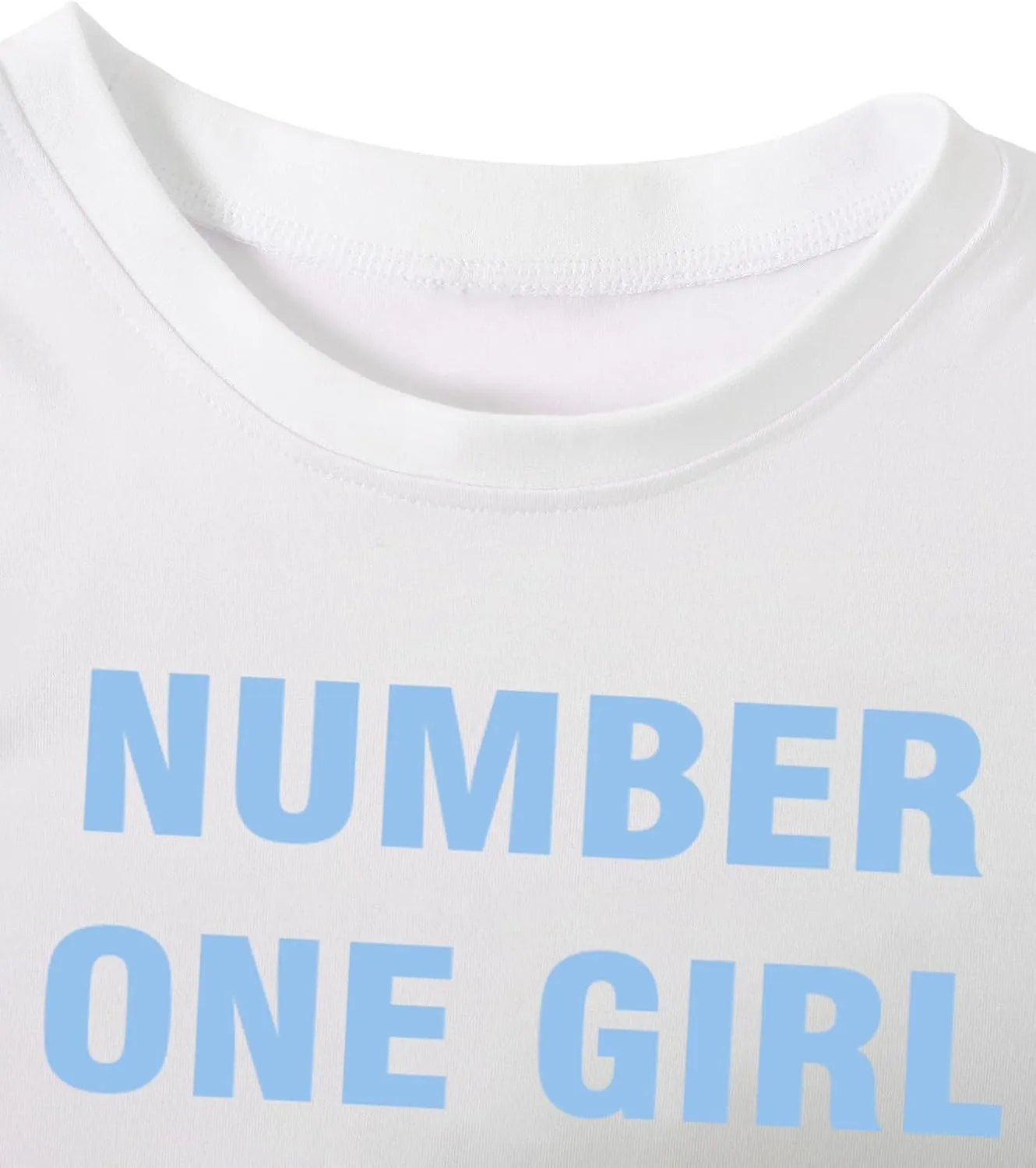 Verdusa Women's Y2K Baby Tees for Women Graphic Crop Tops 90s T-Shirt Vintage Outfit