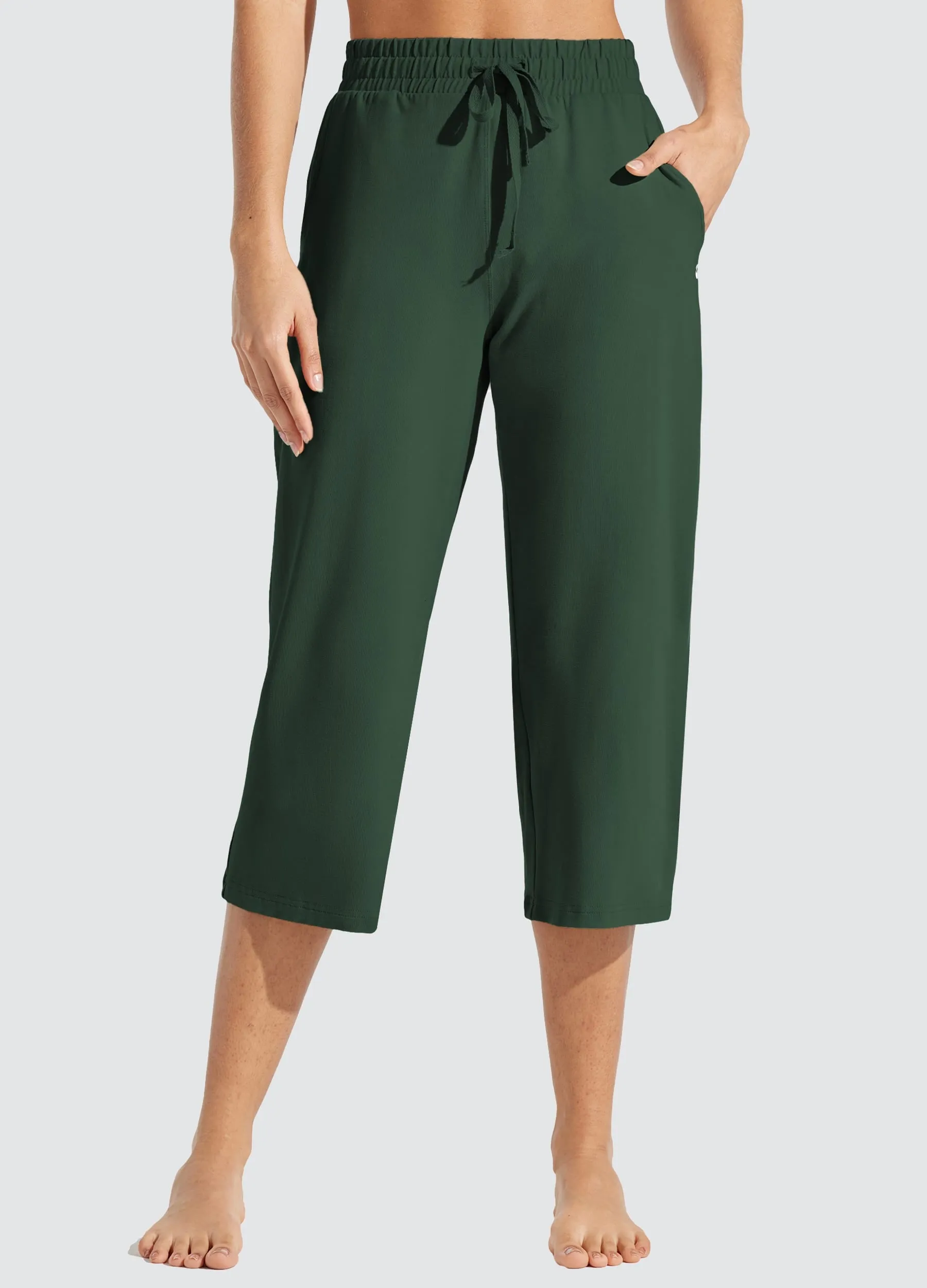 Women's Loose Yoga Capri Pants
