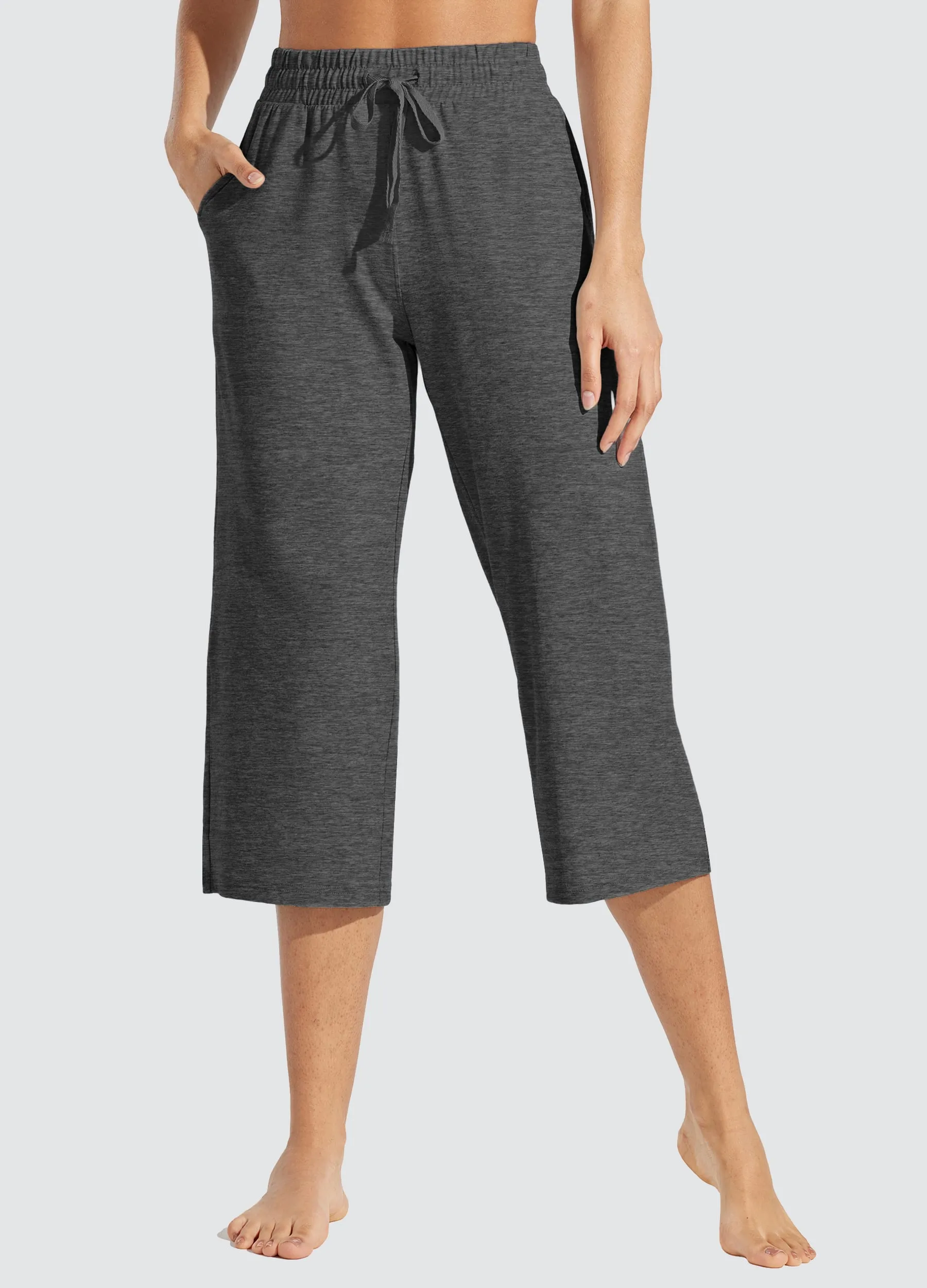 Women's Loose Yoga Capri Pants