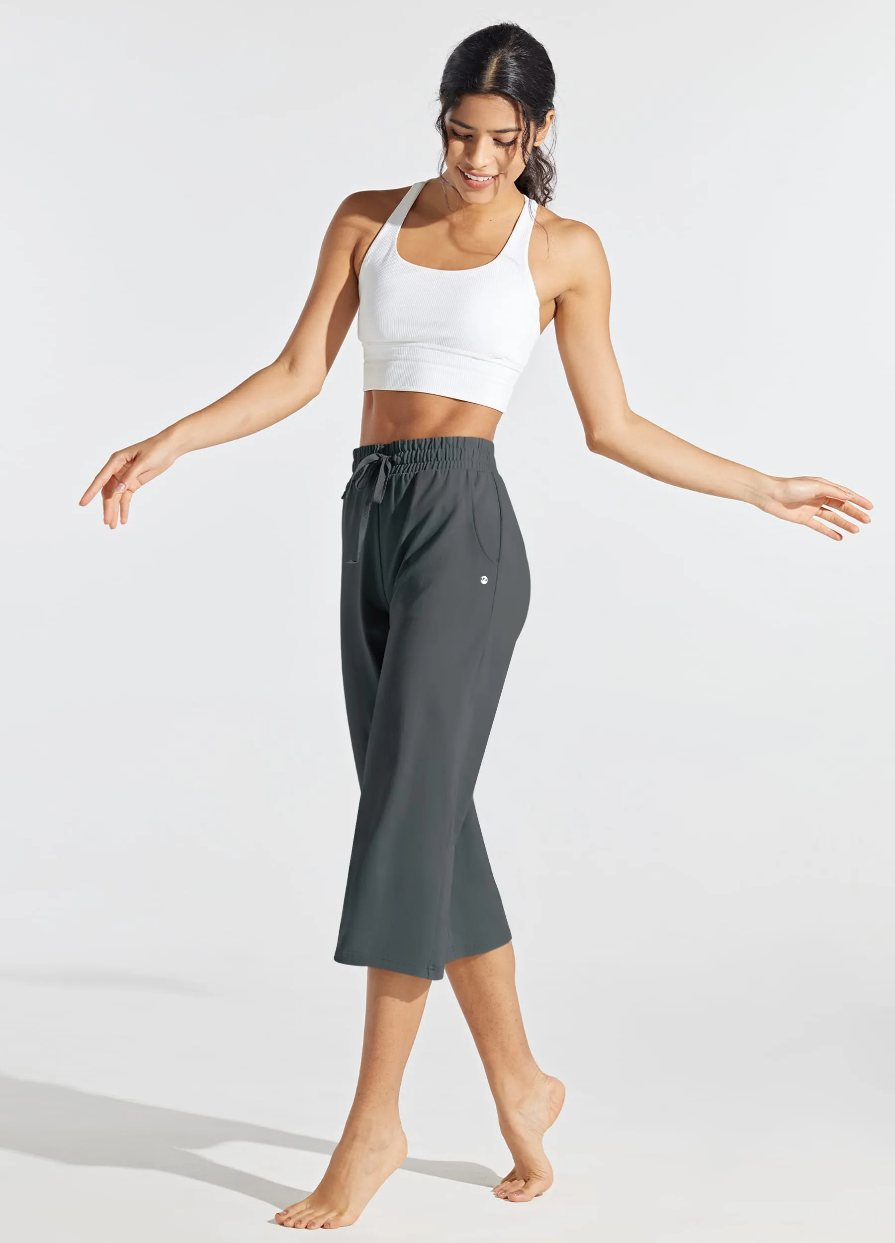 Women's Loose Yoga Capri Pants