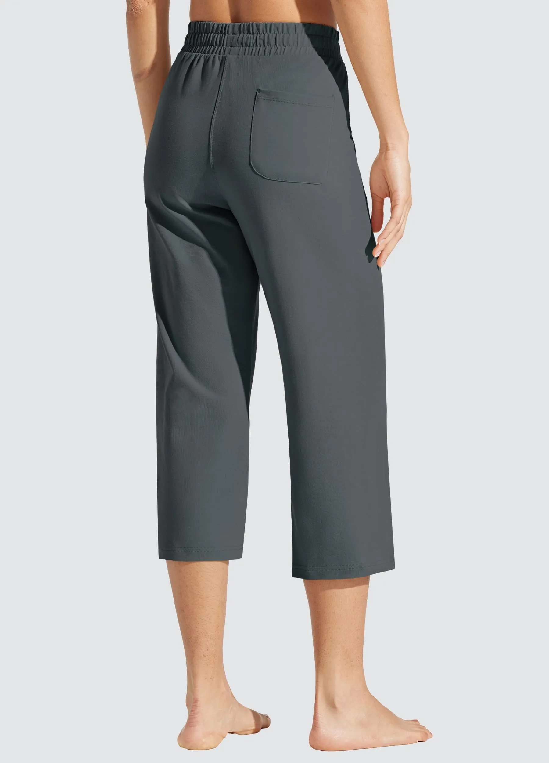 Women's Loose Yoga Capri Pants