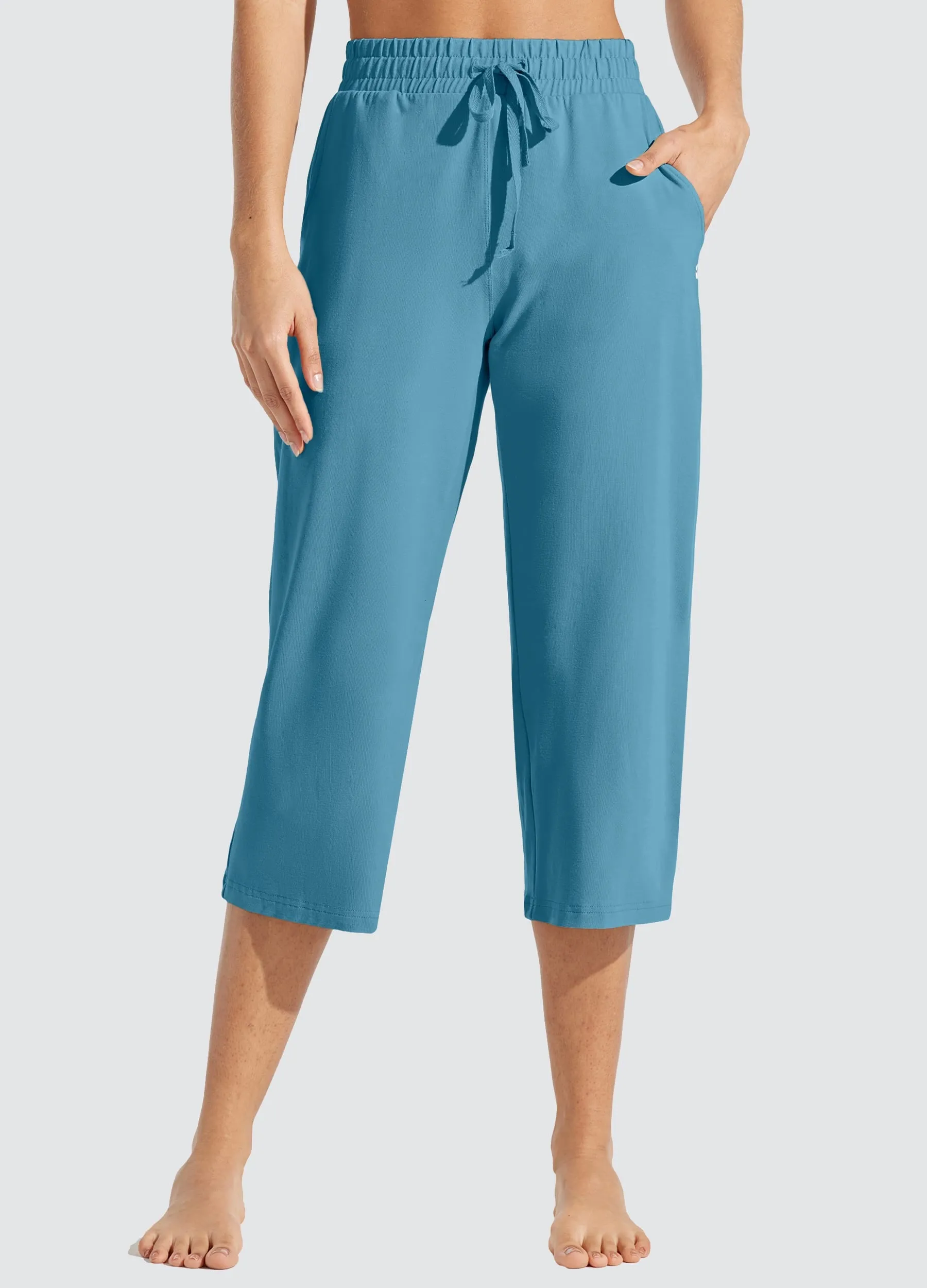 Women's Loose Yoga Capri Pants