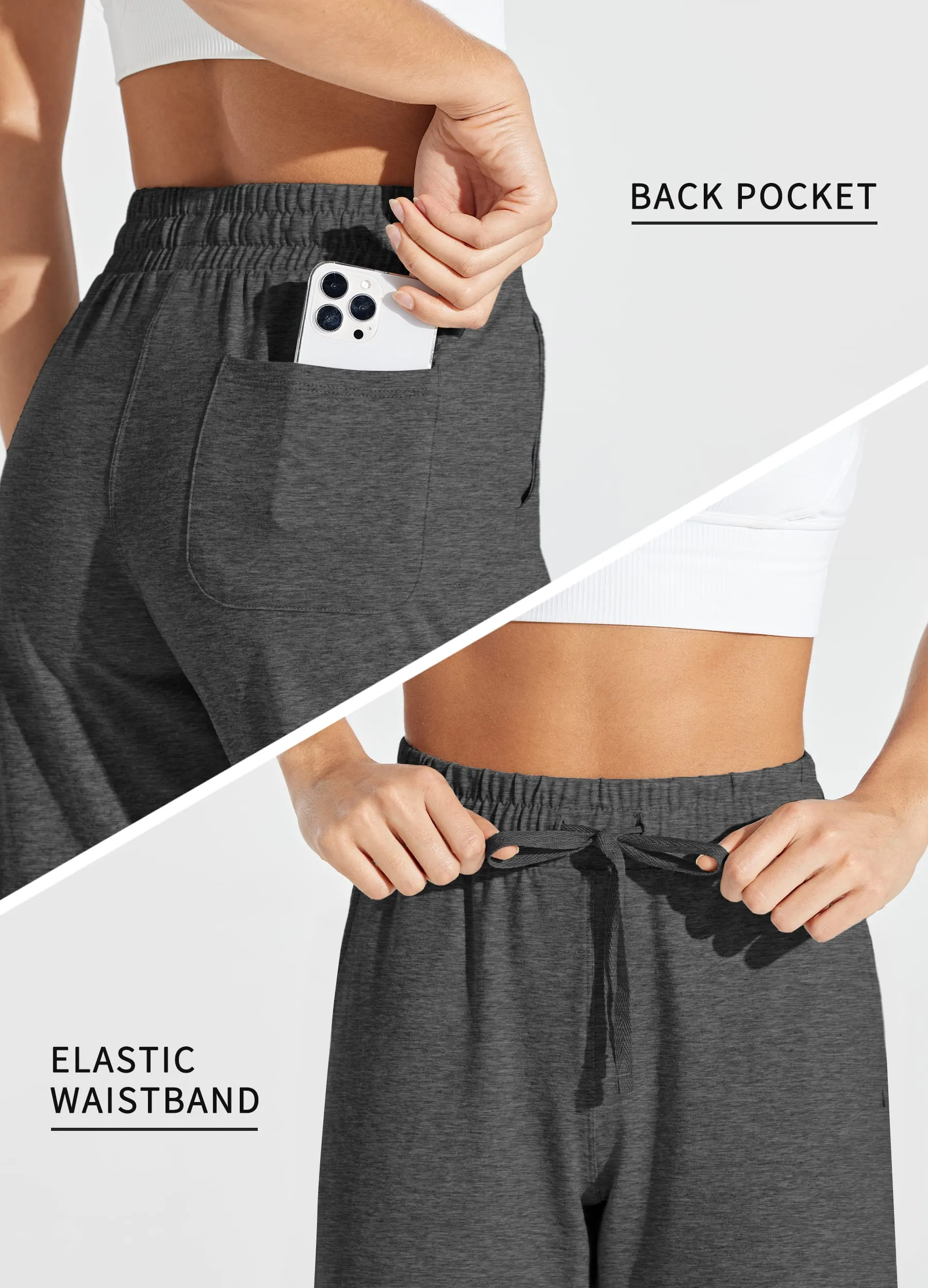 Women's Loose Yoga Capri Pants