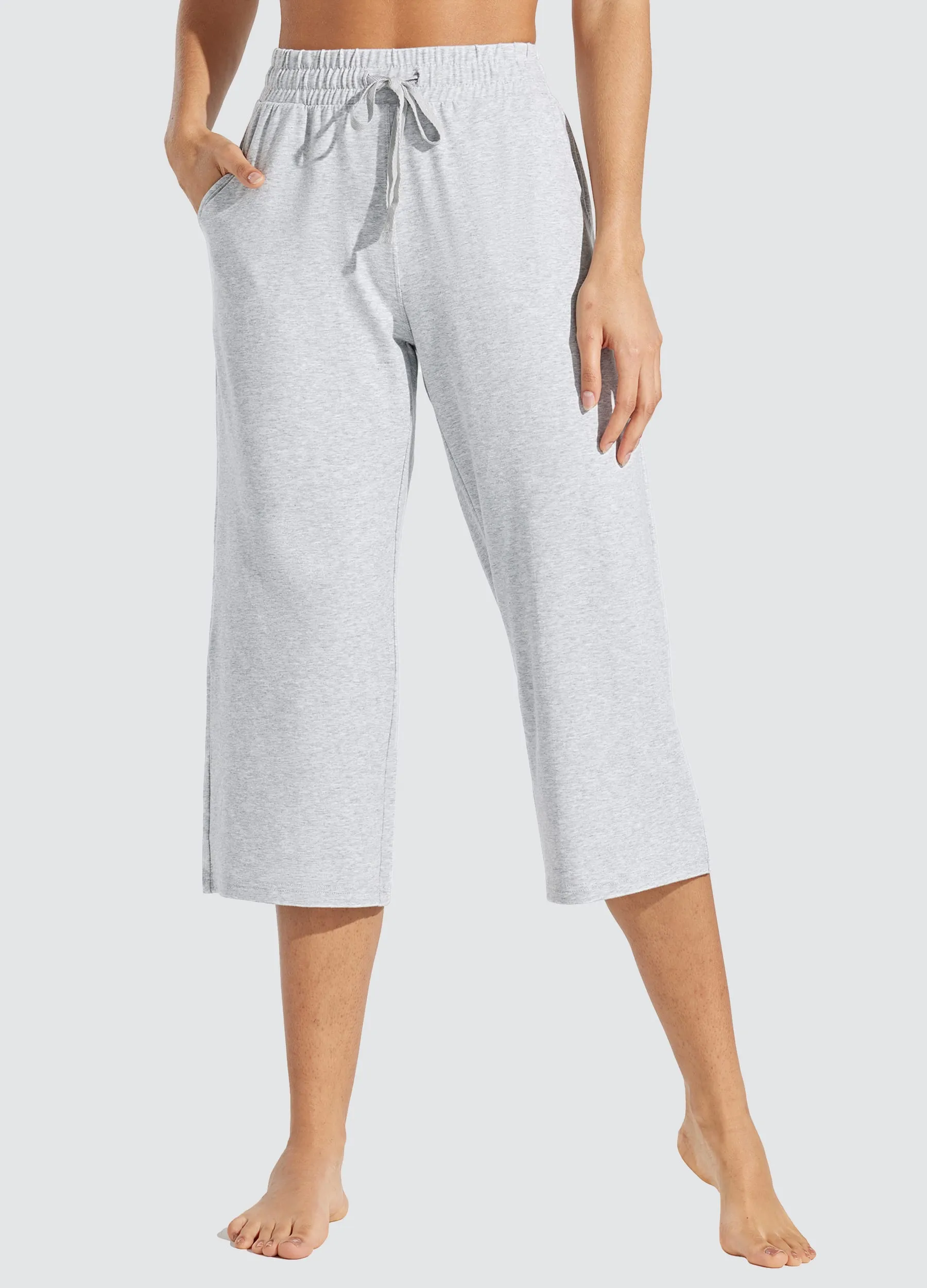 Women's Loose Yoga Capri Pants