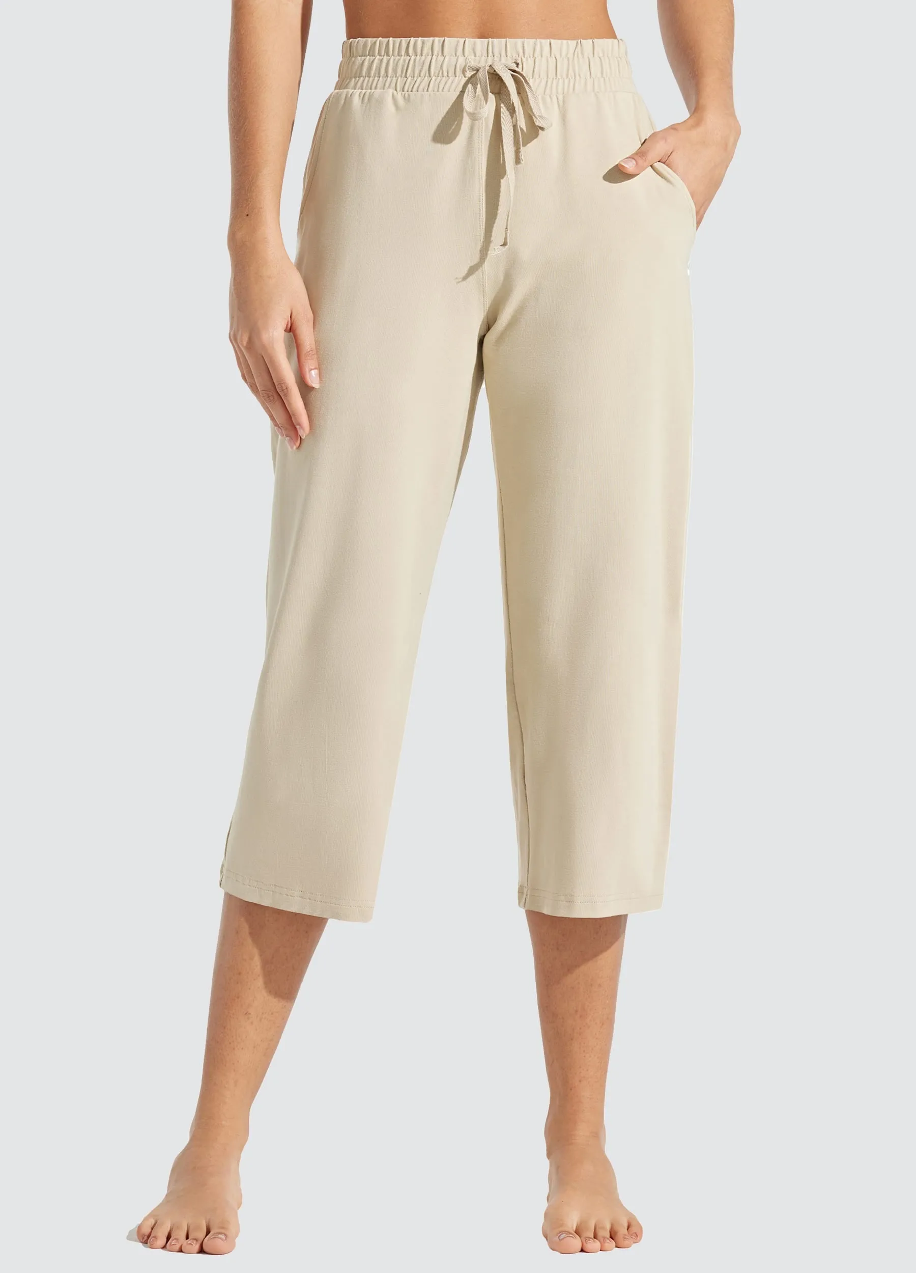 Women's Loose Yoga Capri Pants