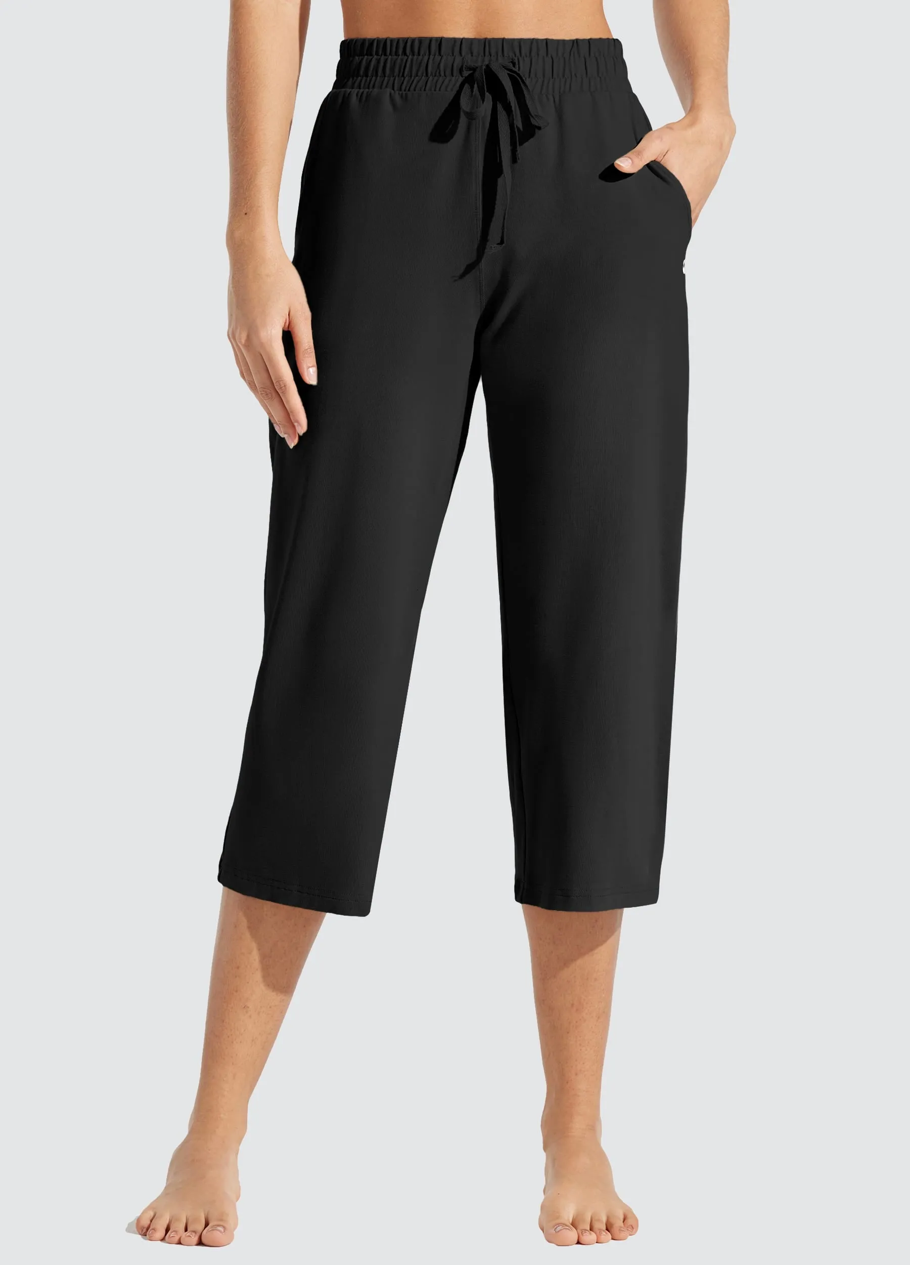 Women's Loose Yoga Capri Pants