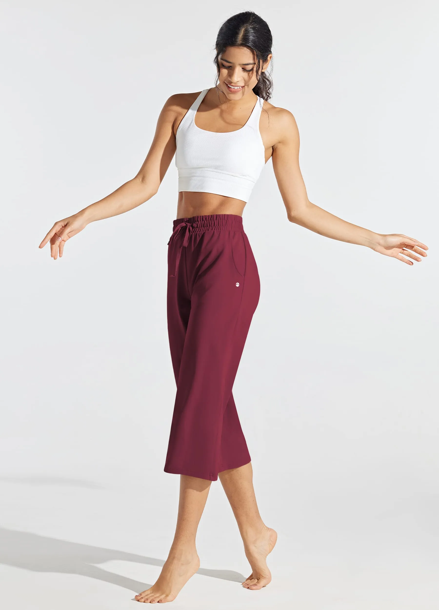 Women's Loose Yoga Capri Pants