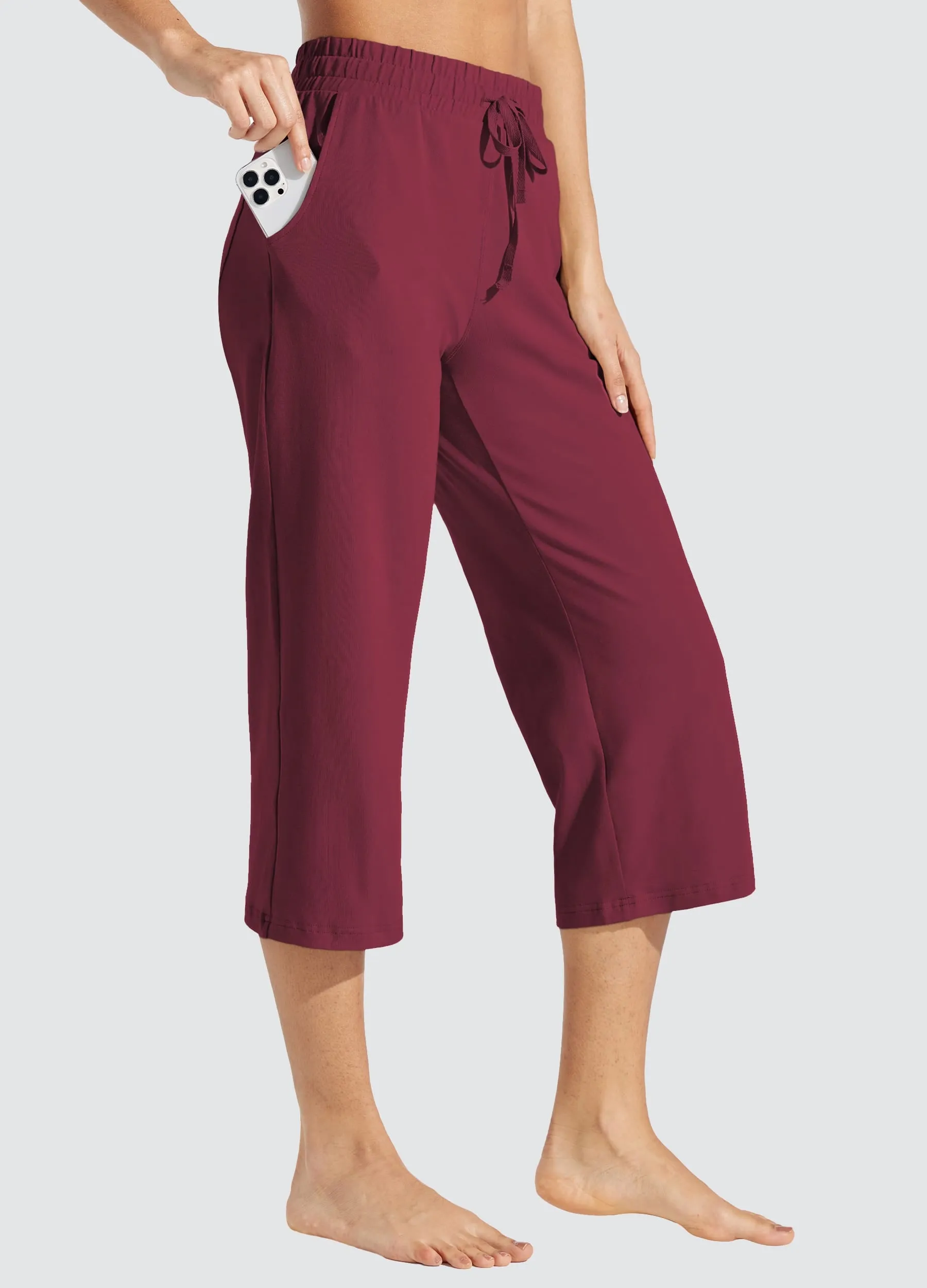 Women's Loose Yoga Capri Pants