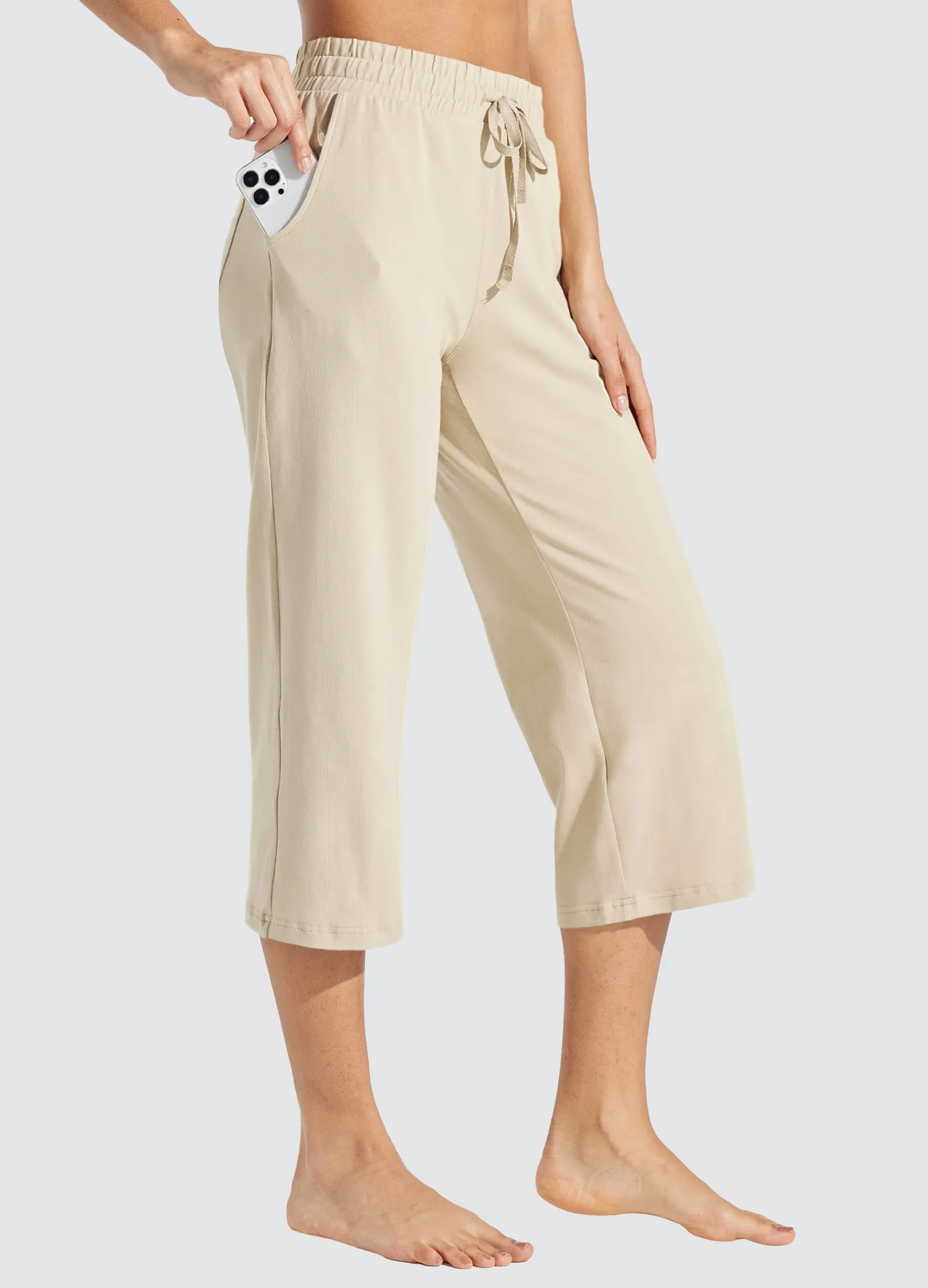 Women's Loose Yoga Capri Pants