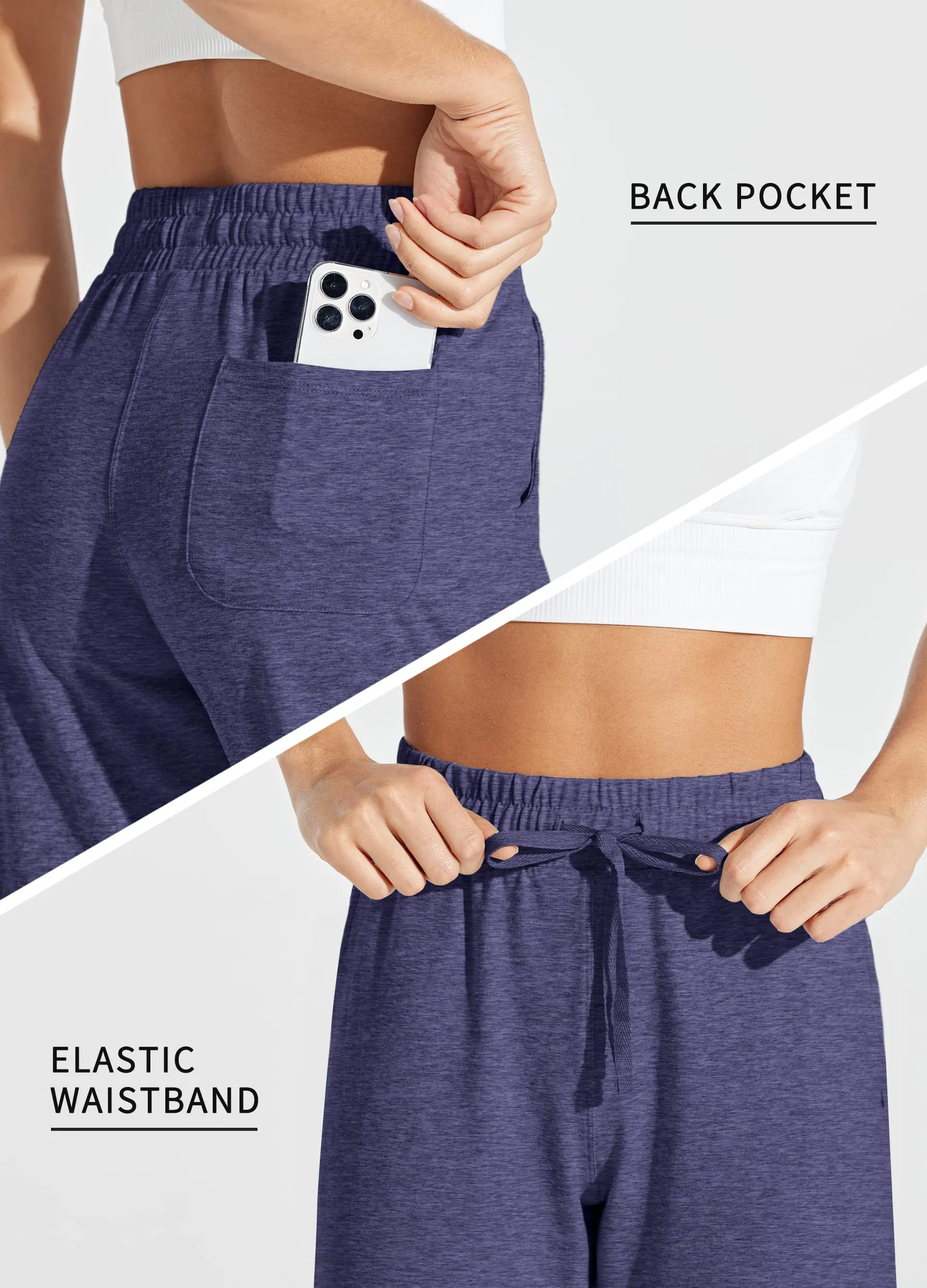 Women's Loose Yoga Capri Pants