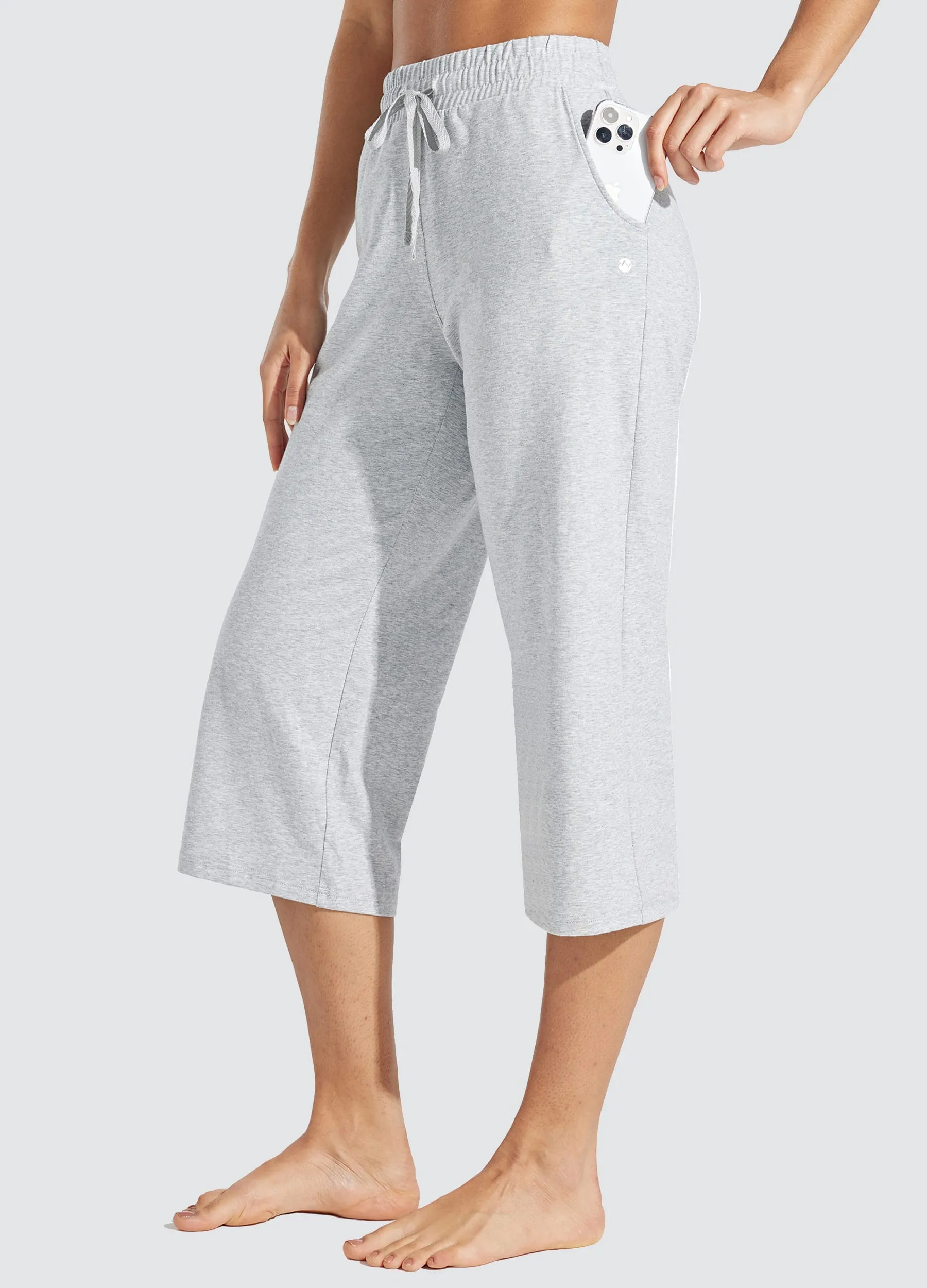 Women's Loose Yoga Capri Pants
