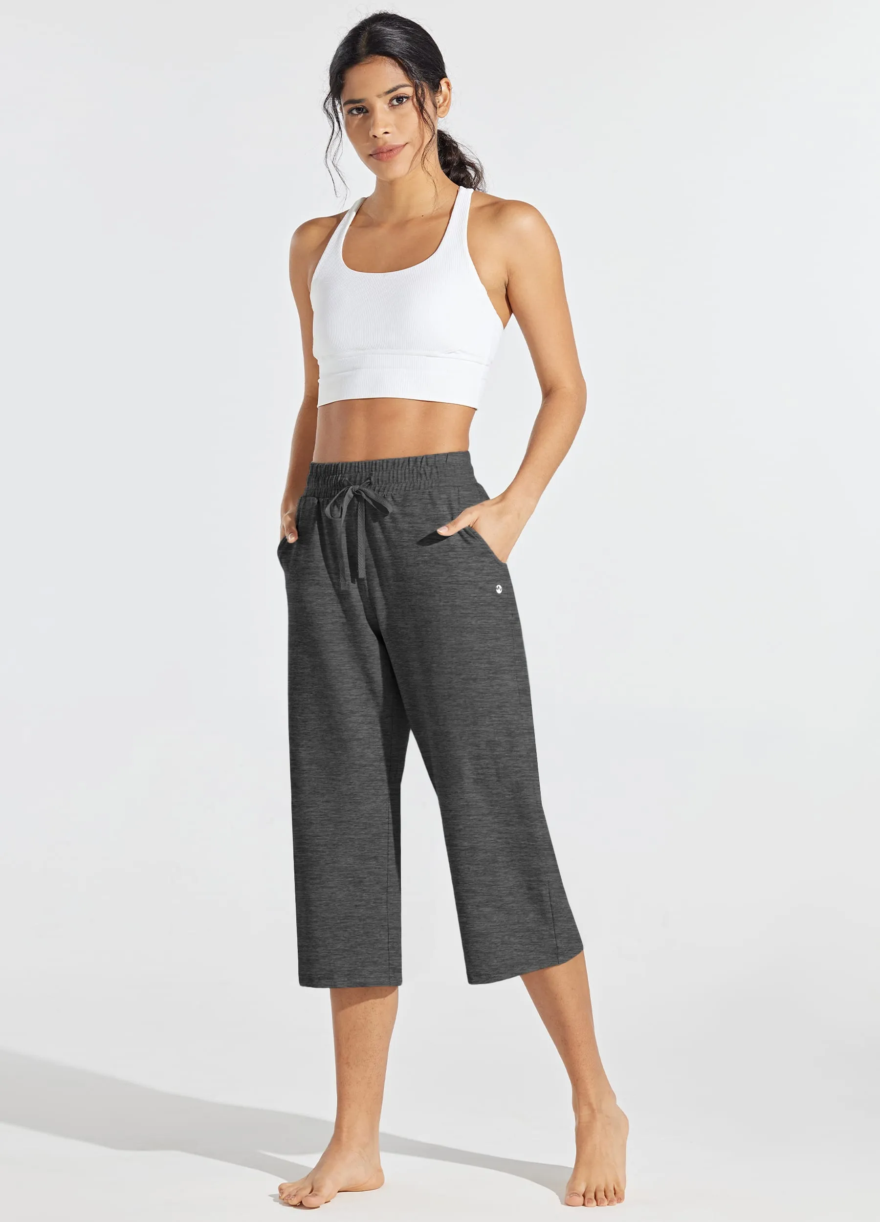 Women's Loose Yoga Capri Pants